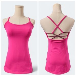 Lululemon Dancing Warrior Tank - Jewelled Magenta/ Dashing Purple Womens Size 4